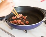目玉焼きをのせて♪優しい味わい汁ビーフン作り方4写真