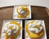 ミルクプリン生クリームと黄桃でアレンジ作り方6写真