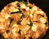 きのこ麻婆豆腐作り方4写真