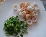 ケチャップ☆ちくわうどん作り方2写真