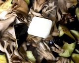 ナスと舞茸のバターポン酢炒め作り方4写真