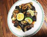 貴女風味で茄子とベーコンのピリ辛炒め作り方3写真