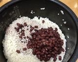炊飯器で簡単★もち米100%の赤飯作り方2写真