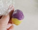 ＊二色の茶巾スイートポテト＊作り方5写真