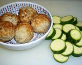 肉だんごとズッキーニのトマト煮作り方1写真