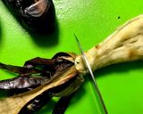 焼きなす 焼き方 剥き方作り方4写真