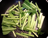 厚揚げと小松菜のしょうが風味炒め作り方4写真