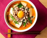 お鍋ひとつで簡単☆ごま味噌担々汁ビーフン作り方7写真
