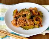 作り置き*ゴーヤと豚肉のうまケチャ炒め作り方9写真