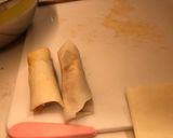 ボロネーゼの揚げ春巻き作り方6写真