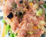 全てレンジ肉味噌野菜ドーム蒸し作り方15写真