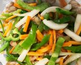 全てレンジ肉味噌野菜ドーム蒸し作り方16写真