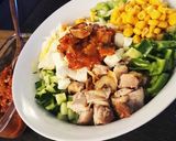 具沢山チョップドサラダ＊サルサで食べる！作り方5写真