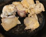 鶏と厚揚げの卵とじ作り方4写真