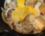 鶏と厚揚げの卵とじ作り方10写真