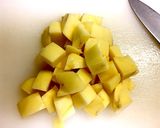 なめたけで カレー風味のきのこのポテサラ作り方2写真