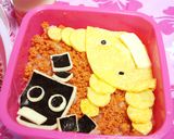 キャラ弁【もやしもん＠かもしまくり弁当】作り方1写真