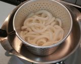 回鍋肉焼きうどん♪作り方3写真