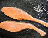 簡単！銀鮭☆クリームチーズサーモン風作り方1写真