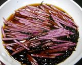 簡単！紫いもとひじきの甘煮作り方3写真