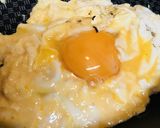 かくし卵のオムレツ作り方2写真