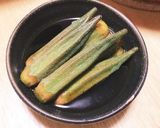 漬けるだけ！おくらポン酢作り方7写真
