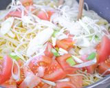 トマトと鯖缶で簡単和風パスタ作り方5写真