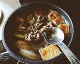ご飯がススム❤️厚揚げと牛肉の甘辛煮作り方3写真