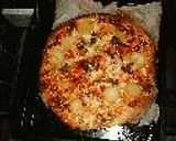 Pizzaの生地（薄焼き＆ふっくら）と　鮭＆なめこのピッツア作り方9写真