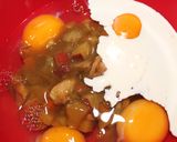 カレー味のスパニッシュオムレツ作り方2写真