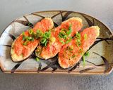 茄子の明太マヨネーズ焼き作り方12写真