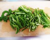 ピーマン醤油炒め作り方1写真