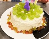 *ケーキデコレーション*作り方8写真