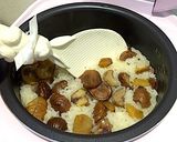 100均甘栗de栗ご飯作り方5写真