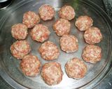 レンジで簡単★揚げない肉だんご作り方3写真
