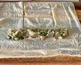 生湯葉で【海老の湯葉巻き揚げ】作り方2写真