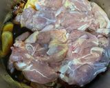 圧力鍋で鶏もも肉の照り煮作り方2写真