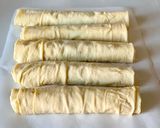 生湯葉で【海老の湯葉巻き揚げ】作り方4写真