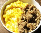 ダイエット中でもガッツリ!10分そぼろ丼作り方4写真