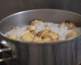 [両合村]旬の栗を作った基本の栗ご飯作り方6写真