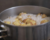 [両合村]旬の栗を作った基本の栗ご飯作り方6写真
