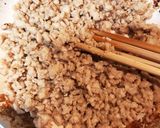 鶏そぼろ丼作り方2写真
