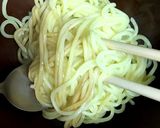作り置き肉そぼろ→台湾混ぜそば(全卵)作り方5写真
