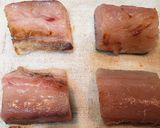 お味噌の床で、さわら焼きです。作り方2写真