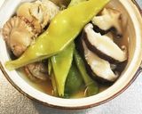 ササギと稚貝の煮物作り方5写真