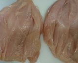 材料たった３つ！味付簡単むね肉料理作り方1写真