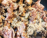 ゴマが決め手♡茄子と豚肉の甘酢炒め作り方7写真