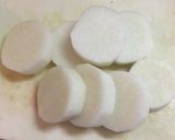 大根と鶏もも肉の煮物作り方1写真