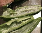 ハンバーグだねのアレンジ 万願寺となす編作り方2写真