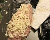 ハンバーグだねのアレンジ 万願寺となす編作り方4写真